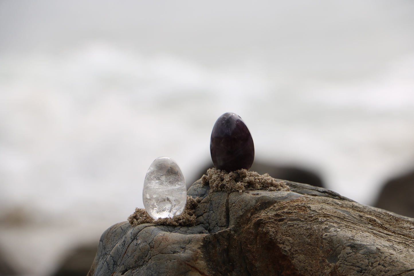 Clear Quartz Yoni Egg